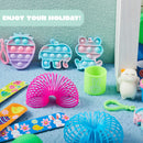 48Pcs Assorted Toys Prefilled Easter Eggs 2.4in