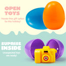 48Pcs Assorted Toys Prefilled Easter Eggs 2.5in