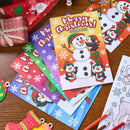 48 Pcs Christmas Kids Coloring Book Bulk in 6 Covers