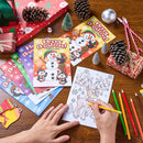 48 Pcs Christmas Kids Coloring Book Bulk in 6 Covers