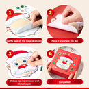 48 Pcs Christmas Make A Face Sticker, Xmas Stickers