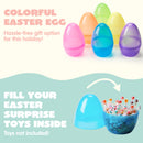 10" Jumbo Easter Eggs, 6PCS Colorful Plastic Giant Eggs Empty Fillable