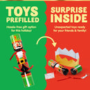 8Pcs Nutcracker Style Christmas Cracker Set