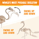 27.6 Inch Flamingo Skeleton Halloween Decorations