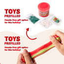 Dessert Slime Advent Calendar, 24 Days Christmas Countdown Calendar Kit