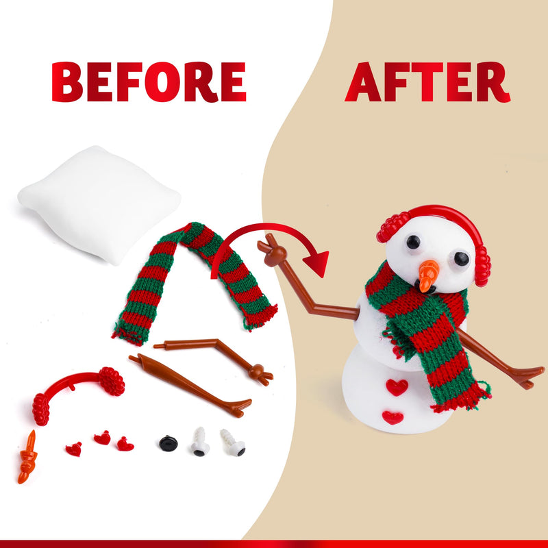 Christmas Build Your Snowman Craft Kit