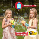 Colored Bubble Blaster, 2 Guns