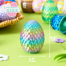 12 PCS 3D Printed Dragon Easter Empty Eggs