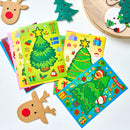 48 Pcs Christmas Sticker Sheets, Christmas Craft Supplies for Kids