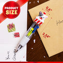 24 PCS Christmas Multicolor Pens Bulk For Kids