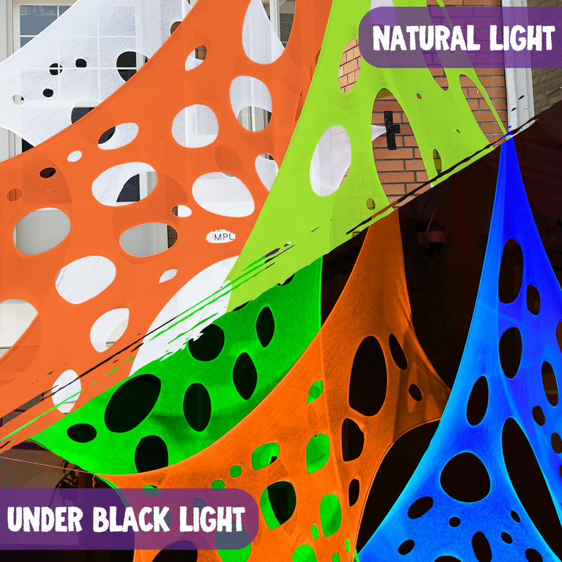 1000sqft Halloween Spider Web Decoration Outdoor