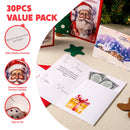 30 PCS Christmas Classic Money Cards with Envelopes