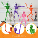 5 PCS Posable Halloween Skeleton Decor 16 Inches