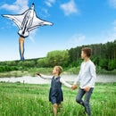 Spaceship Kite Easy to Fly for Kids and Adults with 262.5 ft String
