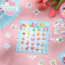 28 Players Easter Bingo Card (5x5) with Blue Color for Kids