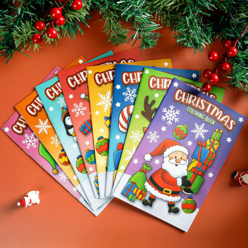 16 Pcs Christmas Coloring Book Books for Kids