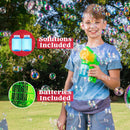 2 pieces Bubble Guns Green Blue