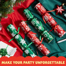 10in Christmas No Snap Party Favor (Red & Green)