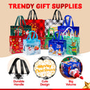 20 PCS Christmas Reusable Gift Bags Assorted Sizes with Handle