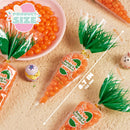 12 Pcs Easter Candy with Carrot Bags