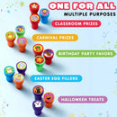 50Pcs Assorted Stamps for Kids Self-Ink Stamps with 50 Designs