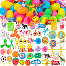 50 Pcs Prefilled Easter Eggs with Toys for Easter Hunt, Basket Stuffers & Party Favors