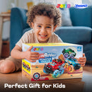 JOYIN 3 Pack Monster Truck Toy - Toy Truck with Flashing LED Wheels