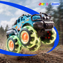JOYIN 3 Pack Monster Truck Toy - Toy Truck with Flashing LED Wheels