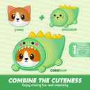 11" Corgisaur Plush Toy | JOYIN Soft Dinosaur Corgi Stuffed Animal Pillow for Kids Adults Birthday Easter Gift