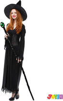 JOYIN LED Light-Up Witch Staff - Vintage Halloween Costume Prop