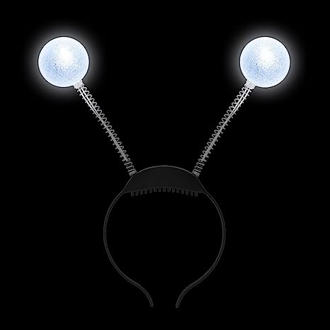 LED Martian Head Bopper (Silver)