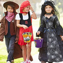 6 Pcs Halloween Trick and Treat Steel Bucket with 6 Designs