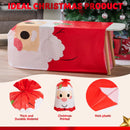 56in x36in Jumbo Christmas Santa Plastic Gift Wrapping Bag for Gift Giving