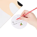 56in x36in Jumbo Christmas Santa Plastic Gift Wrapping Bag for Gift Giving