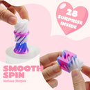 28 Pcs Valentines Day Gift Impossible Spiral Cone Fidget Toy with Valentine Cards
