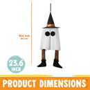 23.6'' 3PCS Halloween Hanging Ghosts Decorations Outdoor