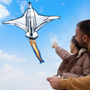 Spaceship Kite Easy to Fly for Kids and Adults with 262.5 ft String