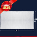 2Pcs Christmas Snow Blanket Roll for Christmas Decoration