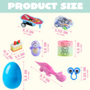 300 Pcs Filled Easter Eggs Bulk with Toys