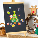 48 Pcs Christmas Sticker Sheets, Christmas Craft Supplies for Kids