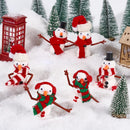 3 Pack DIY Christmas Build a Snowman Craft Kit
