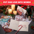 12 PCS Christmas Greeting Cards with Envelopes