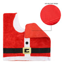 5 Pcs Christmas Theme Bathroom Decoration Set