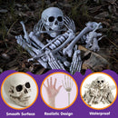 28 PCS Halloween Decorations Skeleton Bones and Skull Kit