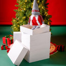 12PCS 17" x 13" x 4" Christmas Large Gift Boxes with Lids for Presents