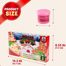 Dessert Slime Advent Calendar, 24 Days Christmas Countdown Calendar Kit