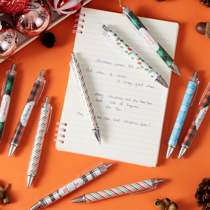 24 PCS Christmas Ballpoint Pens Bulk