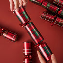 10in Christmas No Snap Party Favor (Plaid)