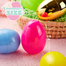 50PCs Large Empty Eggshells Fillable for Easter Hunt 3.15"