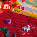 24 Pcs Christmas Advent Calendar 3D Printed Toys